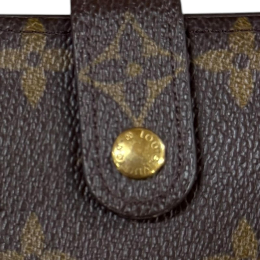 ルイ ヴィトン モノグラム コンパクトジップ　 二つ折り財布　 PVC LOUIS VUITTON ルイヴィトン コンパクトジップ モノグラム 二つ折り