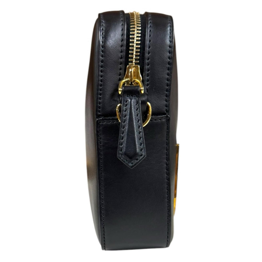 FENDI フェンディ バッグバグズ ショルダーバッグ レザー ブラック