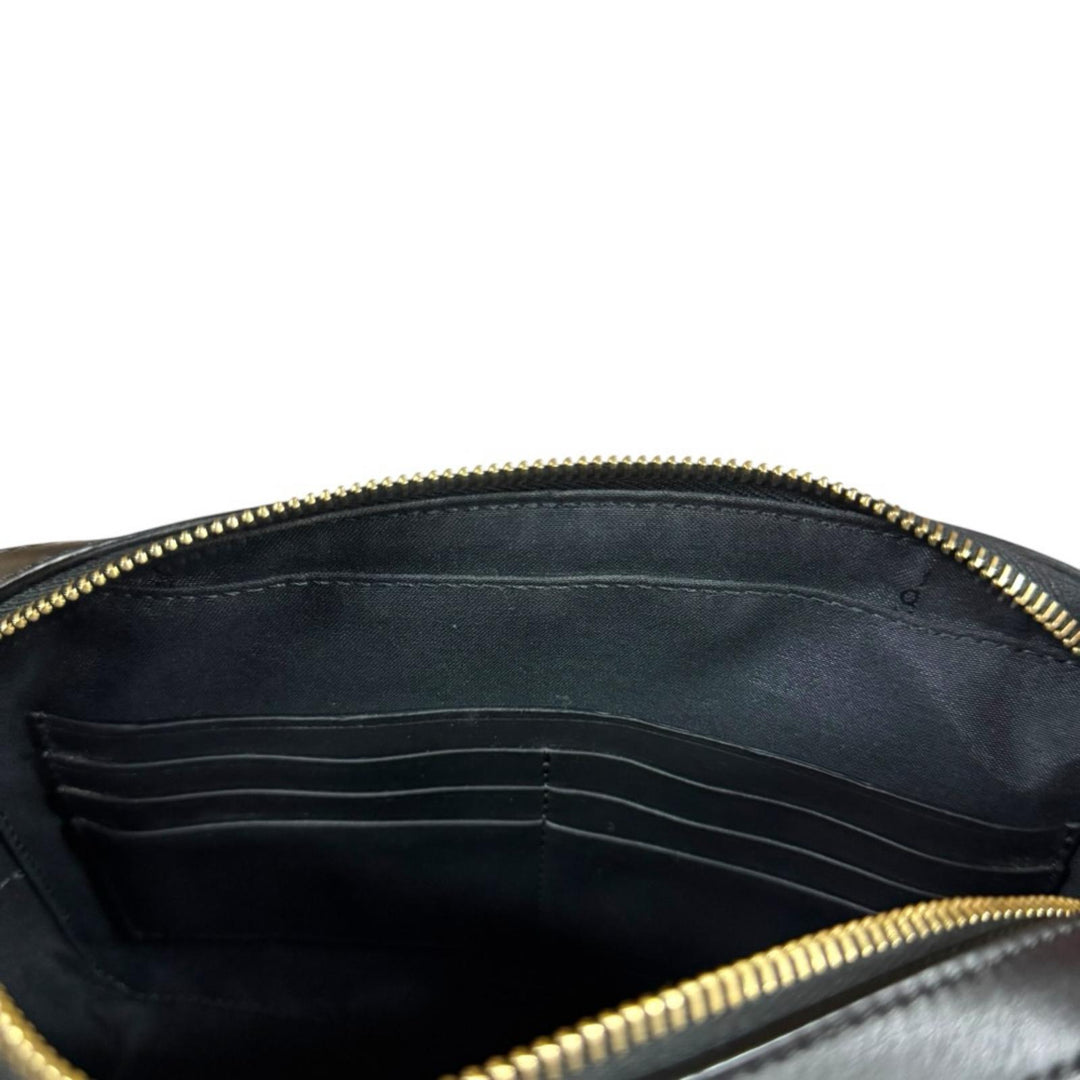 FENDI フェンディ バッグバグズ ショルダーバッグ レザー ブラック