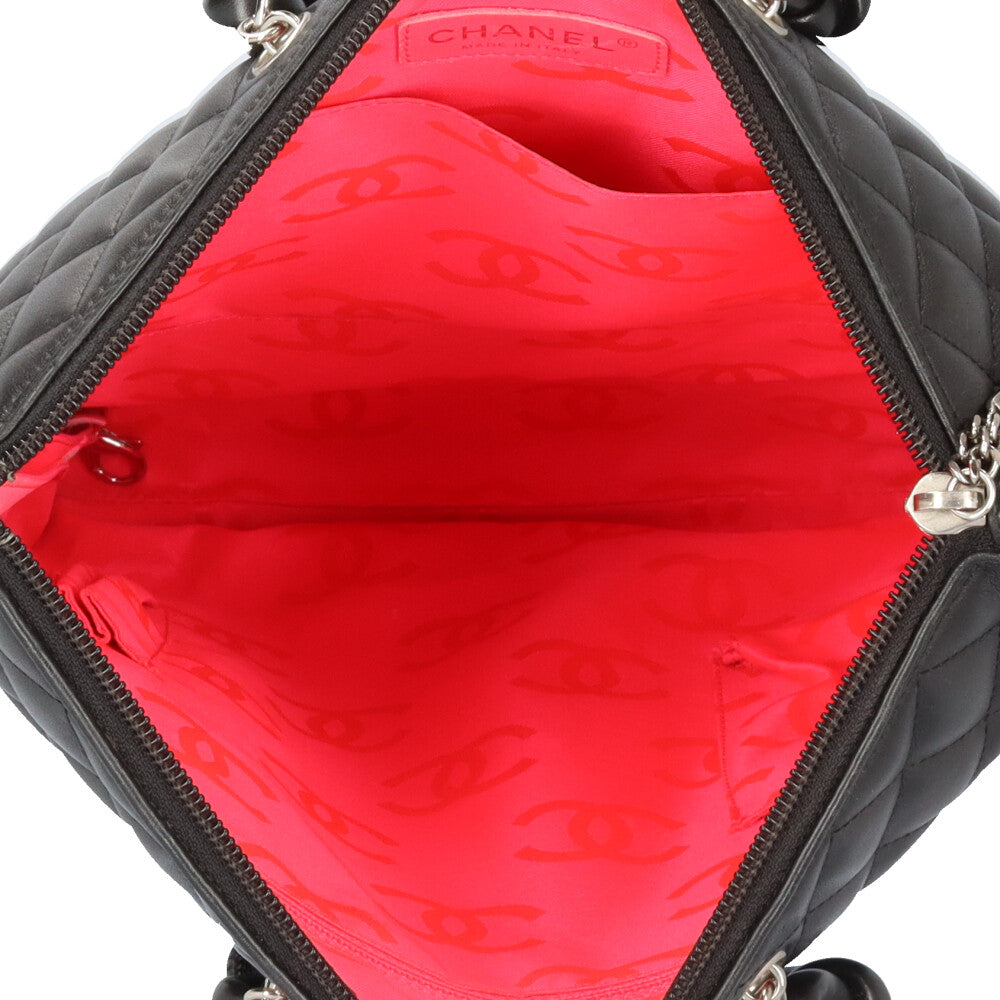 CHANEL シャネル フラットトートバッグ カンボン トートバッグ レザー