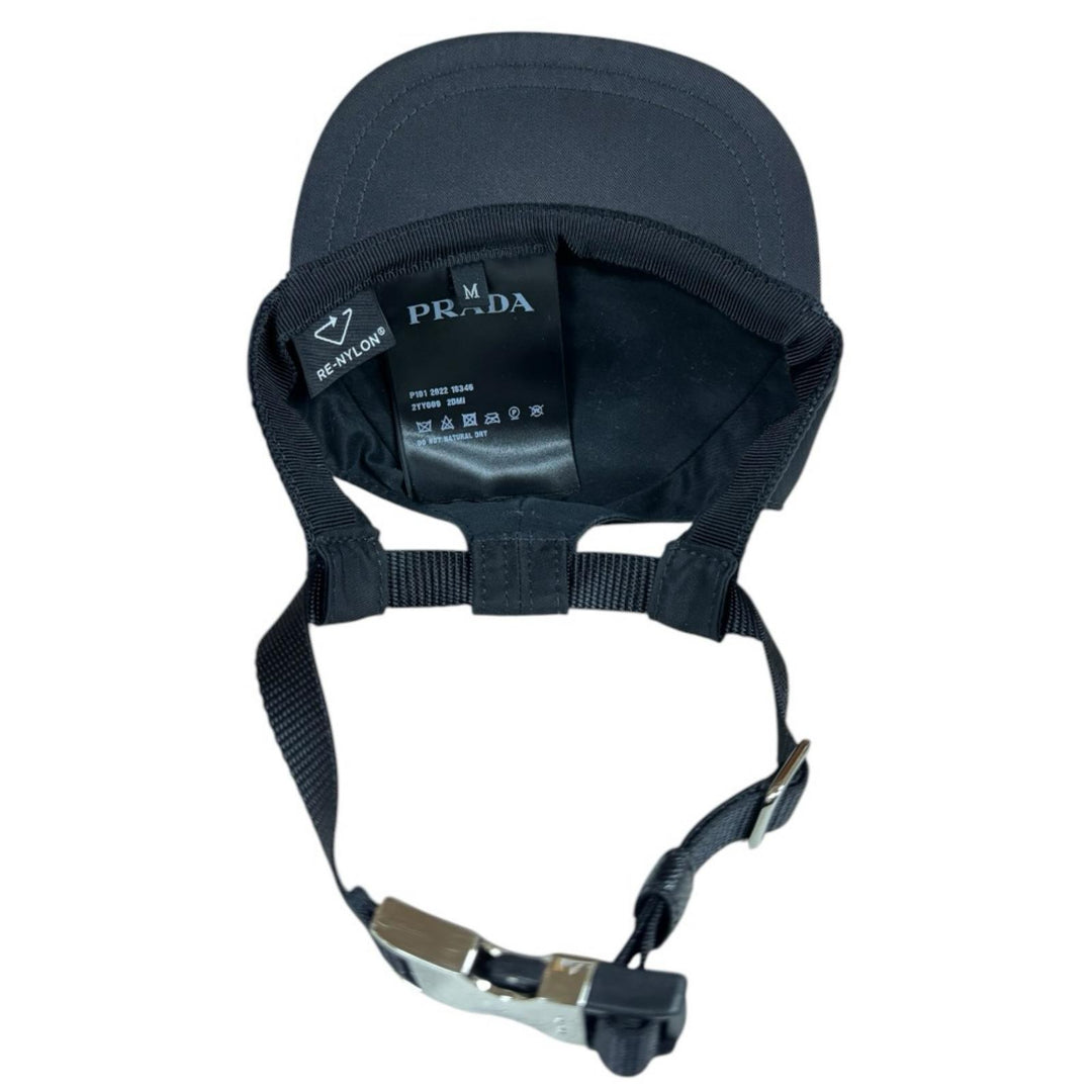 PRADA ブラックナイロンキャップ【犬用 美品】 PRADA プラダ 犬用ベースボールキャップ ペット用品 リナイロン 中古