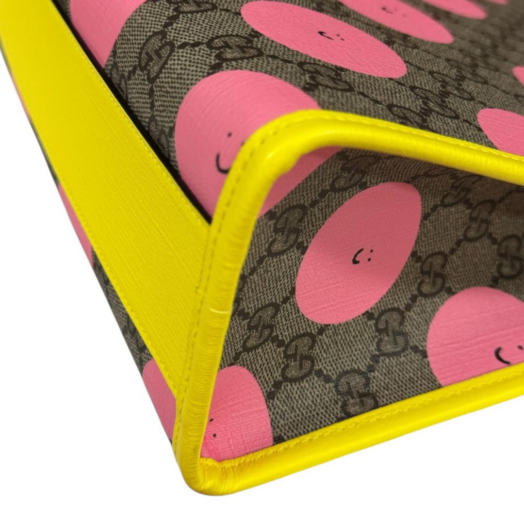 GUCCI グッチ チルドレンズ GGスプリーム ハンドバッグ PVC ベージュ GUCCI グッチ チルドレンズ GGスプリーム ハンドバッグ PVC ベージュ