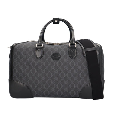GUCCI グッチ インターロッキングGダッフルバッグ ボストンバッグ GG