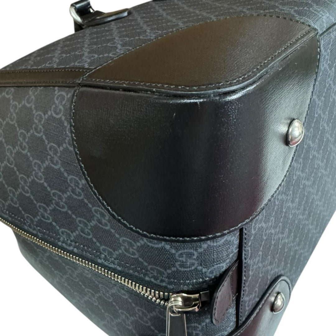 GUCCI グッチ インターロッキングGダッフルバッグ ボストンバッグ GG