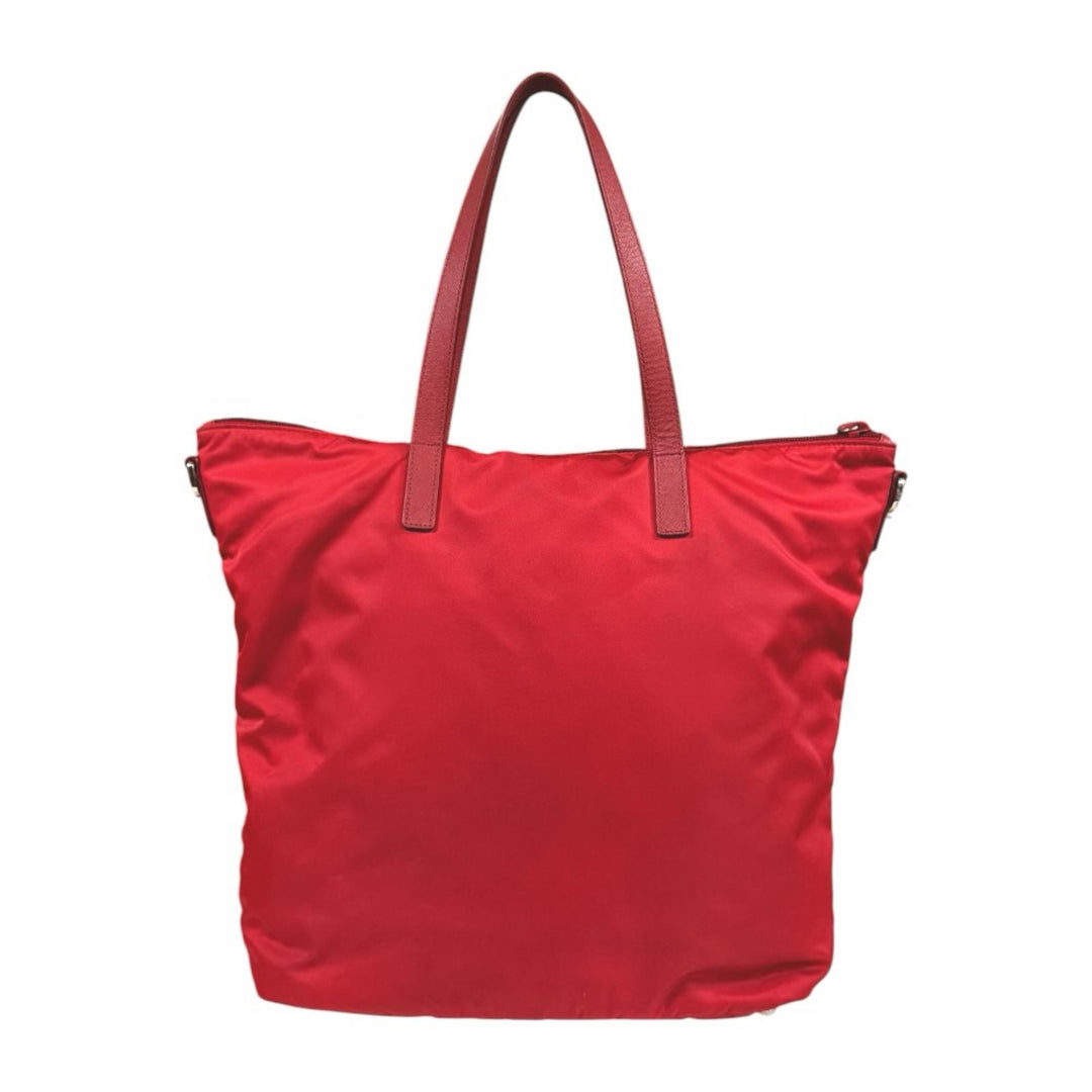 PRADA プラダ トートバッグ ナイロン レッド レディース 中古 – 【公式