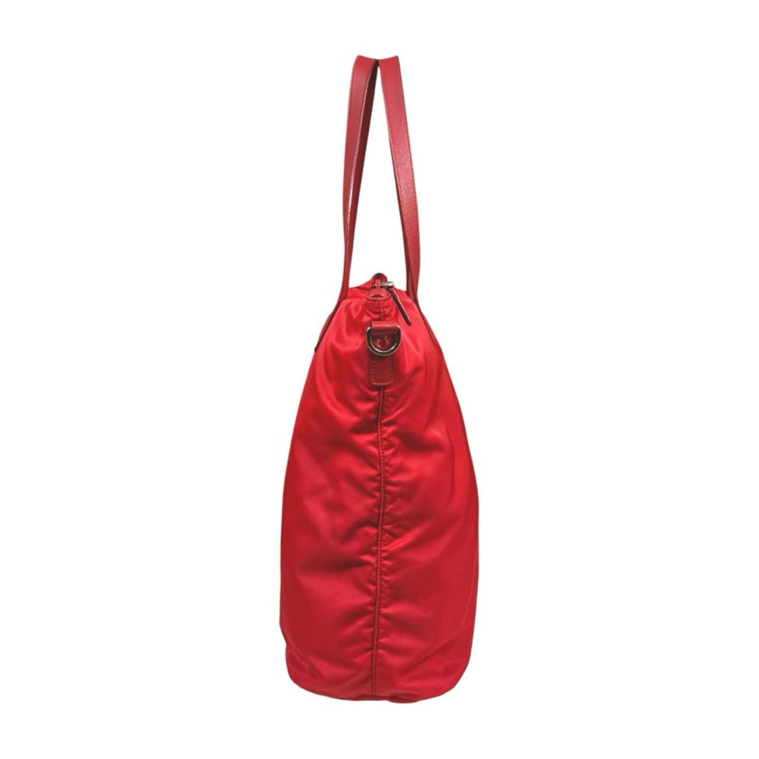 PRADA プラダ トートバッグ ナイロン レッド レディース 中古 – 【公式