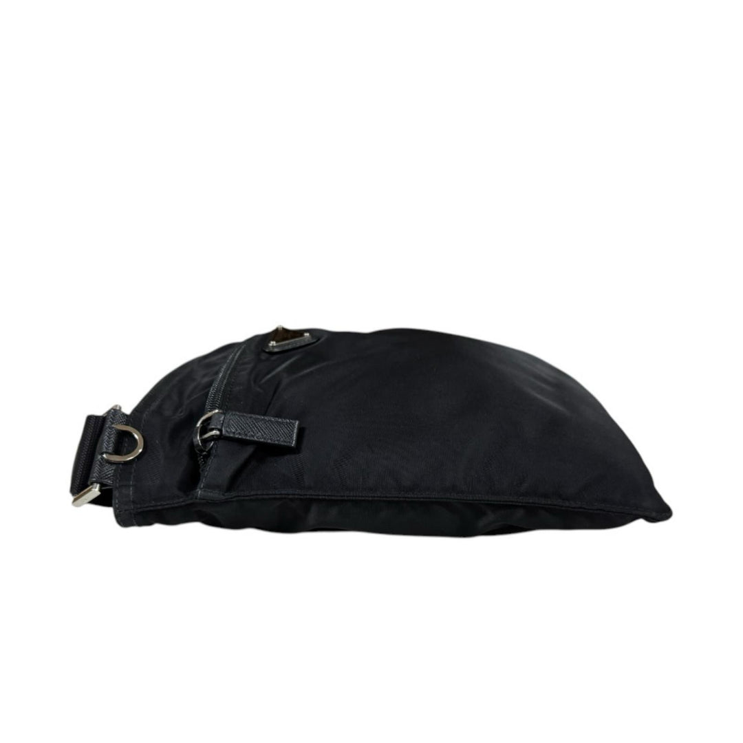 PRADA プラダ ショルダーバッグ ナイロン ブラック レディース 中古