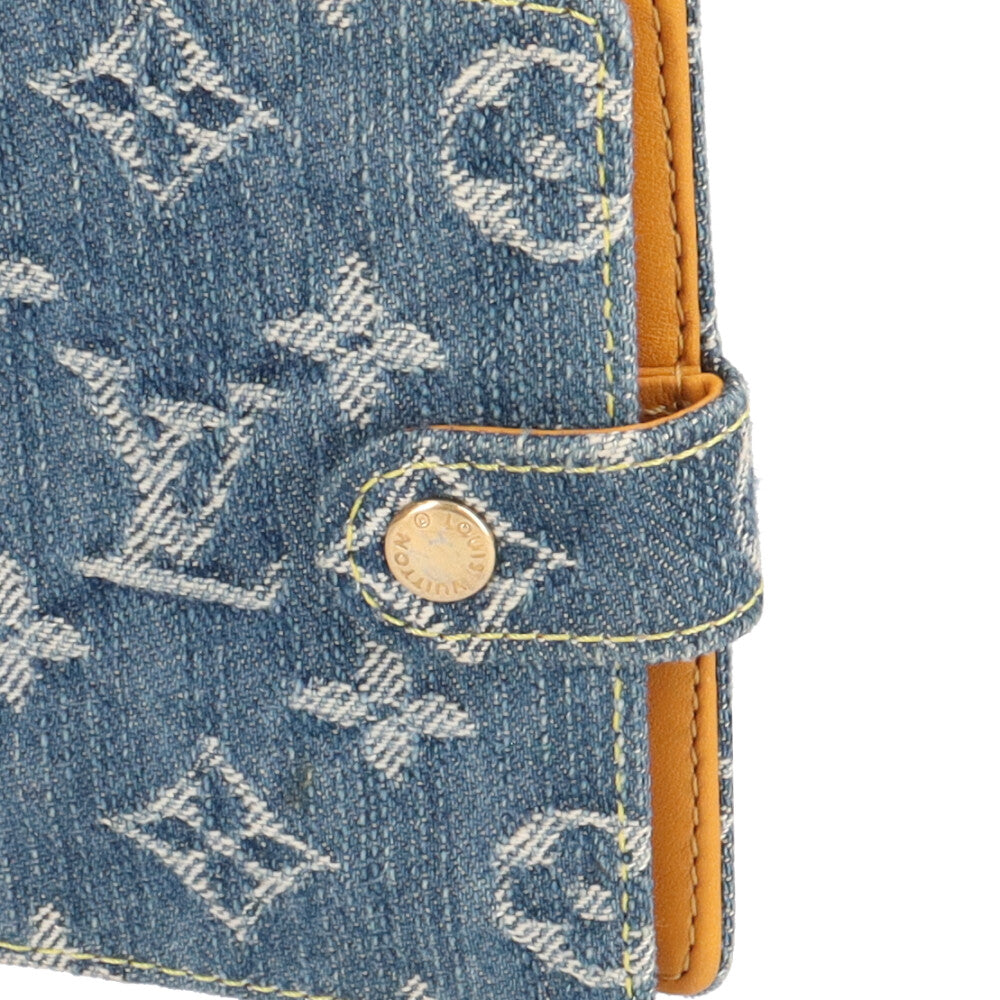 LOUIS VUITTON ルイヴィトン アジェンダミニ モノグラムデニム 手帳