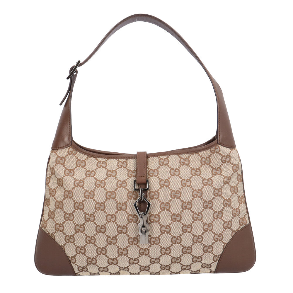 GUCCI GGキャンバス ジャッキー ハンドバッグ GUCCI グッチ ジャッキー ハンドバッグ GGキャンバス ベージュ