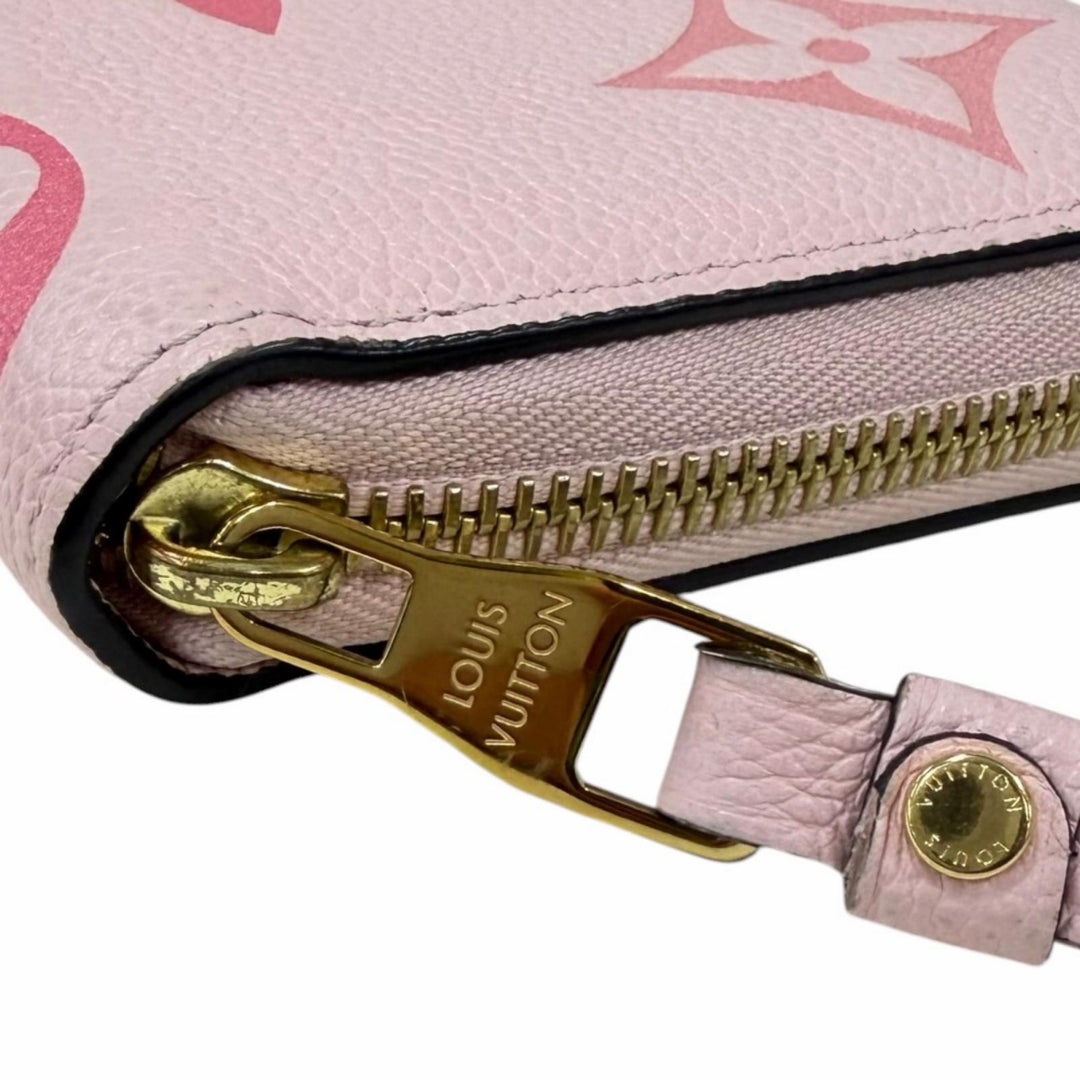 ルイヴィトン モノグラム アンプラント 新型 ジッピーウォレット ピンク LOUIS VUITTON ルイヴィトン バイ・ザ・プール ジッピーウォレット