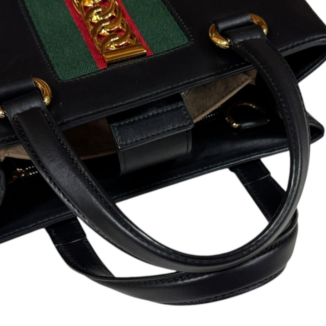 GUCCI グッチ スモール トップハンドルバッグ シルヴィ ショルダー