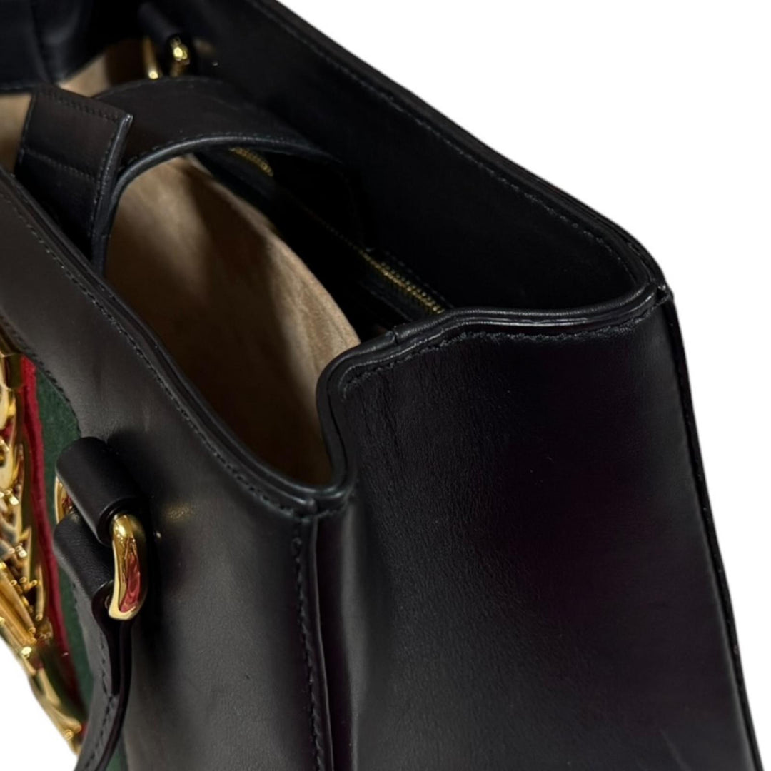GUCCI グッチ スモール トップハンドルバッグ シルヴィ ショルダー