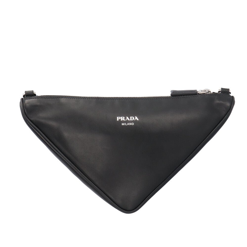 PRADA プラダ トライアングルWショルダーバッグ サフィアーノ