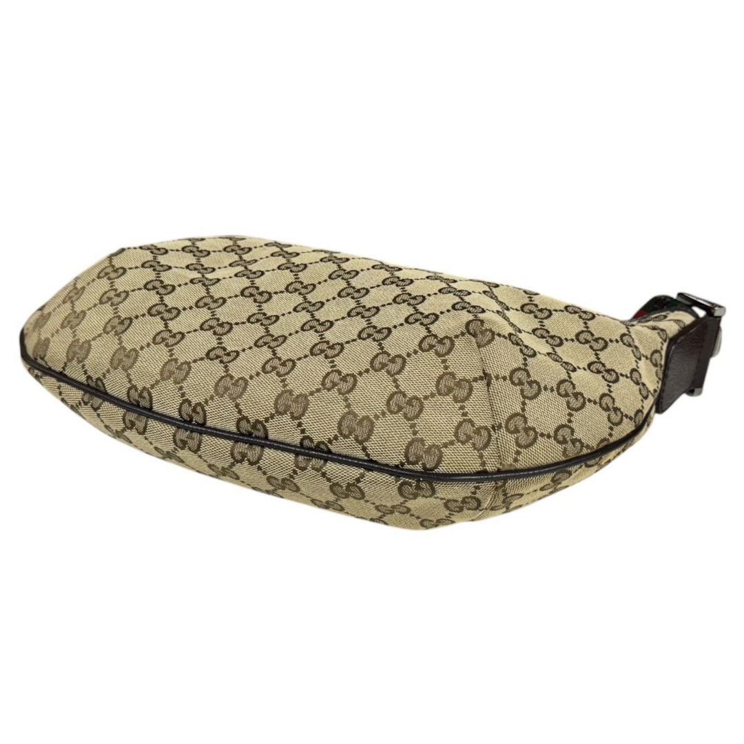 GUCCI グッチ シェリーライン ショルダーバッグ GGキャンバス ベージュ