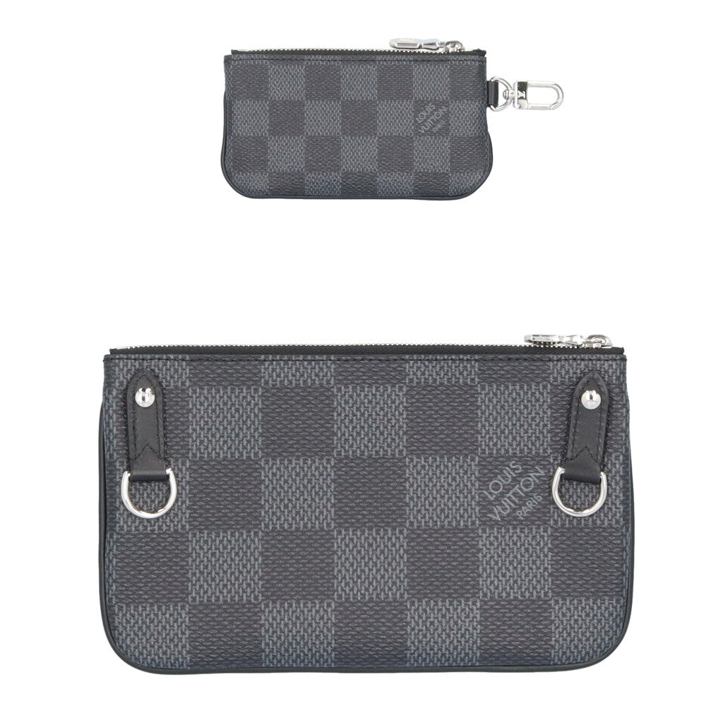 LOUIS VUITTON ルイヴィトン トリオメッセンジャー ダミエグラフィット