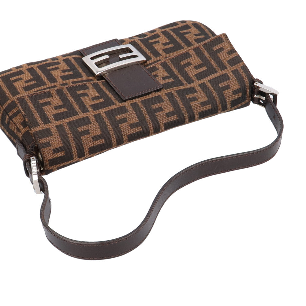 FENDI フェンディ マンマバケット ズッカ ハンドバッグ キャンバス