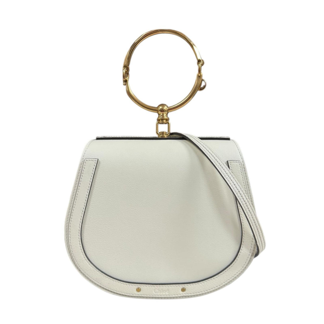 Chloe クロエ ナイル ブレスレットバッグ ショルダーバッグ カーフ