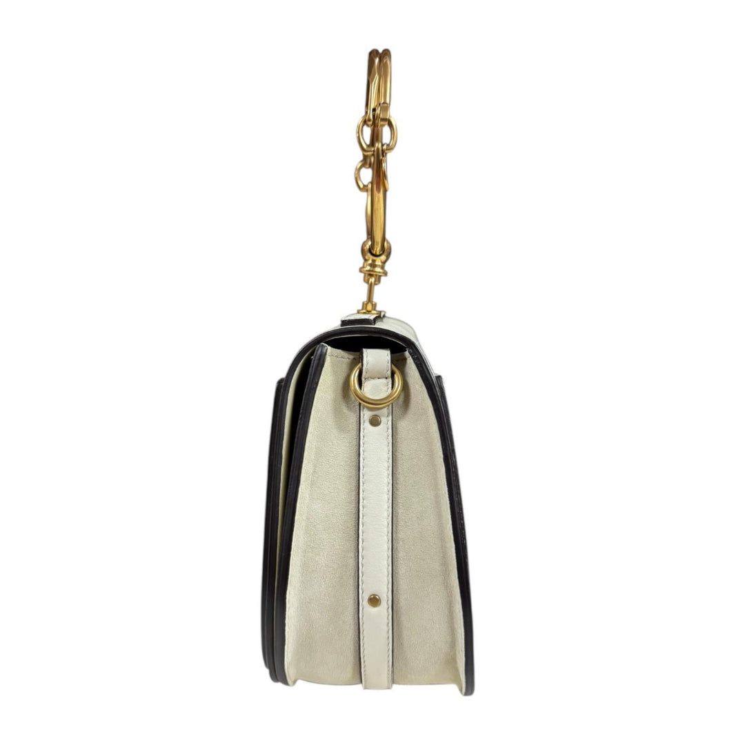 Chloe クロエ ナイル ブレスレットバッグ ショルダーバッグ カーフ