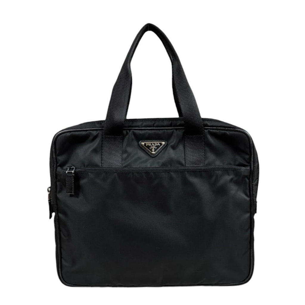 PRADA　ビジネスバッグ　ナイロン PRADA プラダ ビジネスバッグ ナイロン ブラック メンズ 中古 – 【公式