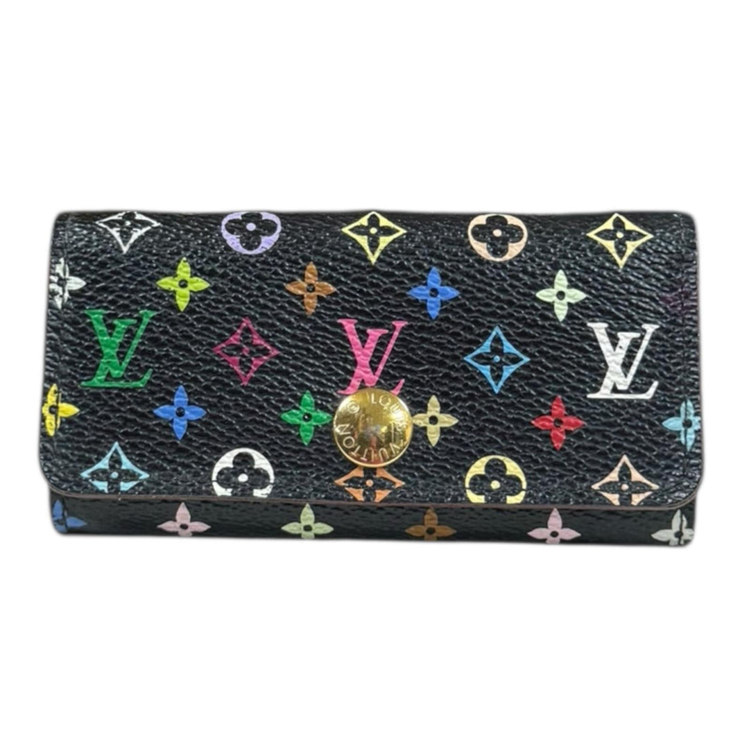 美品✨️ ルイヴィトン モノグラム マルチカラー ミュルティクレ ブラック LOUIS VUITTON ルイヴィトン ミュルティクレ モノグラムマルチカラー