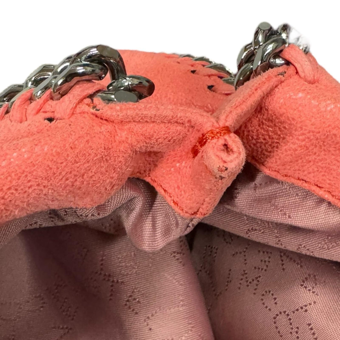 【美品】ステラマッカートニー ミニファラベラ ショルダーバッグ オレンジ Stella McCartney ステラマッカートニー ファラベラ ショルダーバッグ