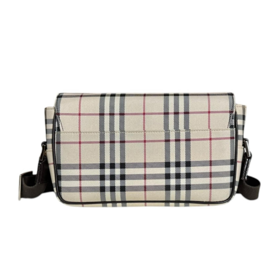 BURBERRY バーバリー ノバチェック ショルダーバッグ キャンバス