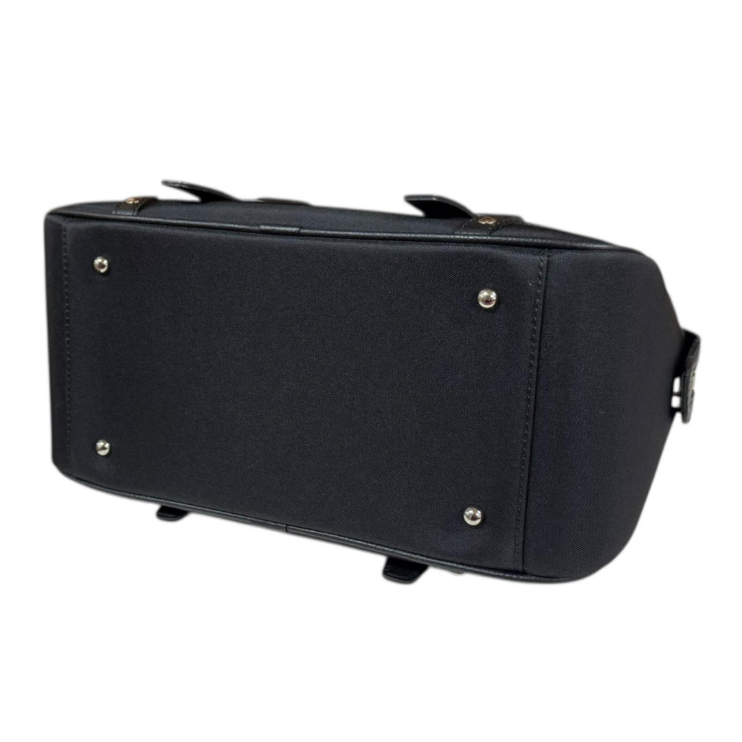 【未使用】バーバリー ブラックレーベル キャンバス ハンドバッグ ノバチェック BURBERRY バーバリー ノバチェック ハンドバッグ キャンバス ブラック