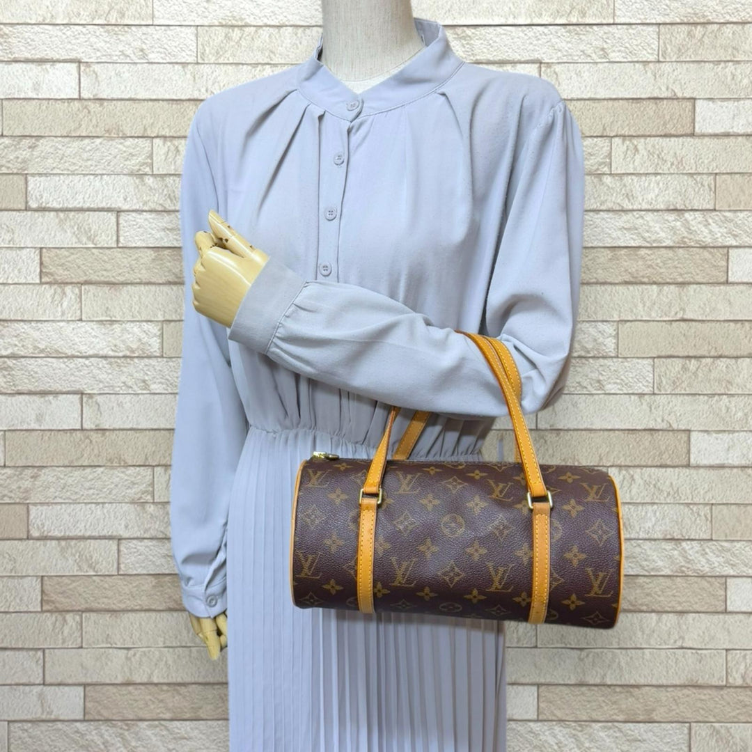 LOUIS VUITTON ルイヴィトン パピヨン26 モノグラム ハンドバッグ