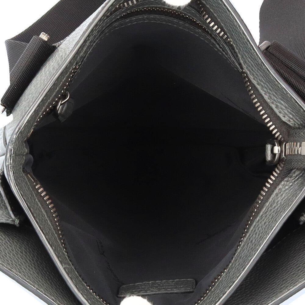 超美品 Salvatore Ferragamo サルヴァトーレフェラガモ ブラック 黒 グレー シルバー金具 PVC ショルダーバッグ レディース 500546 【中古】 楽天市場】超美品 Salvatore Ferragamo サルヴァトーレフェラガモ