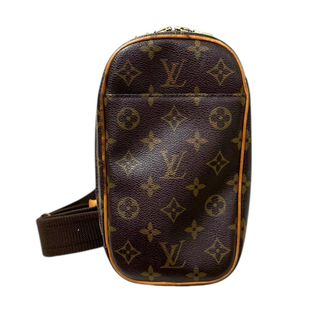 LOUIS VUITTON ルイヴィトン ポシェットガンジュ モノグラム ボディ