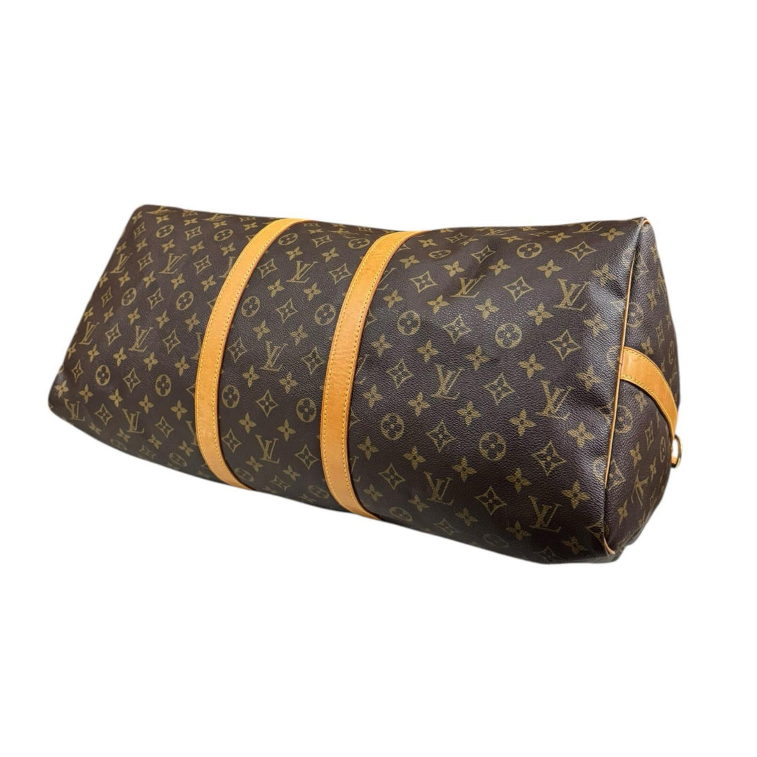 LOUIS VUITTON　キーポル55　モノグラム　ブラウン　ボストンバッグ ルイヴィトン モノグラム キーポル55 USA製 ブラウン M41424 メンズ