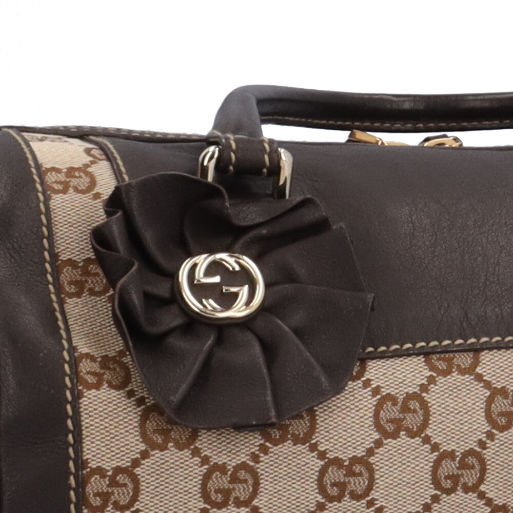 ハンドバッグ キャンバスボストン gucciボストンバッグ グッチ GUCCI