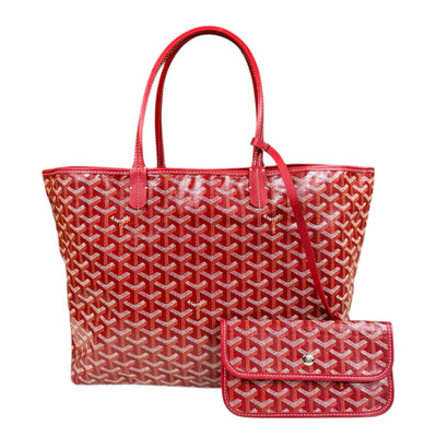 GOYARD ゴヤール サンルイPM トートバッグ PVCコーティングキャンバス