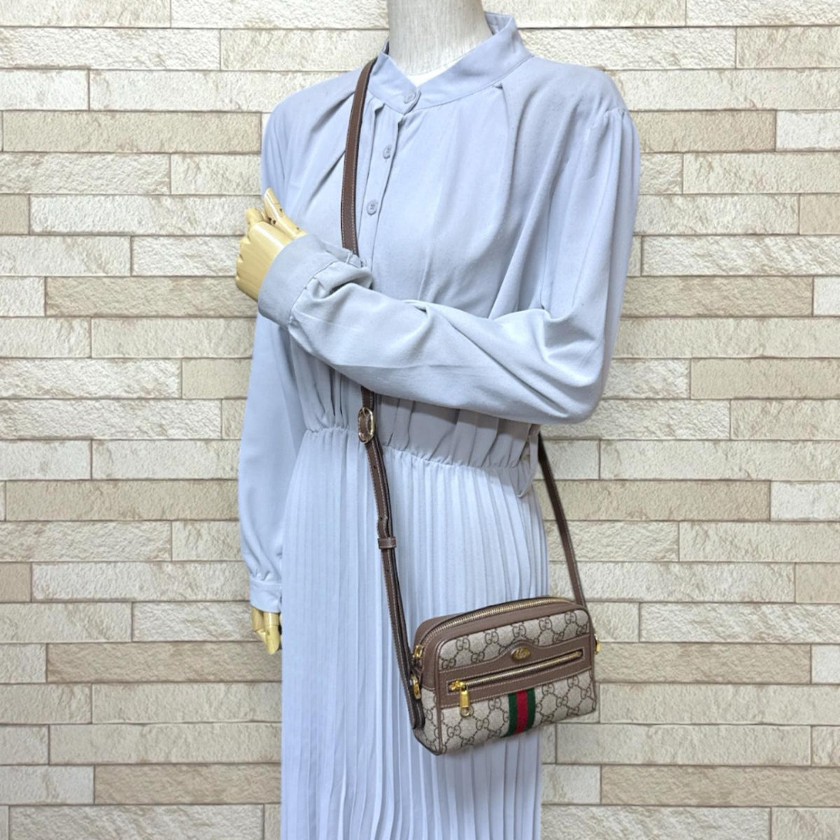 GUCCI グッチ ミニバッグ オフィディア ショルダーバッグ GGスプリーム 