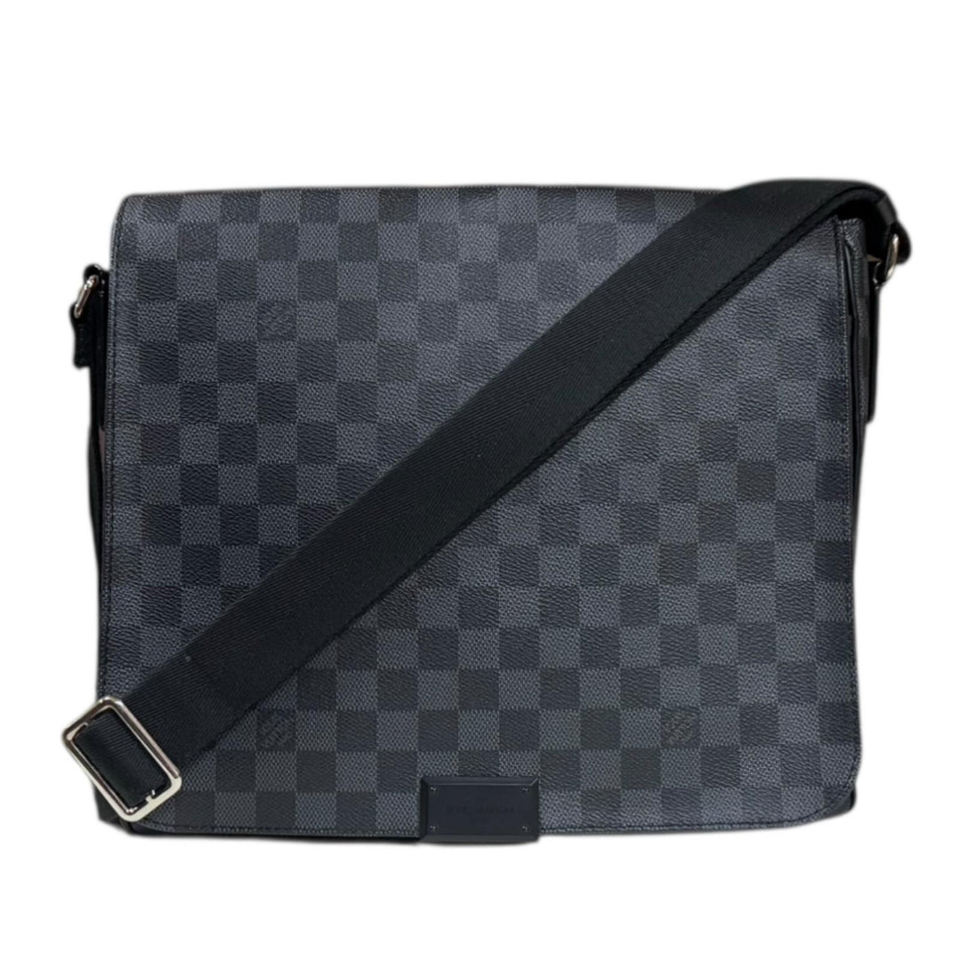 ルイヴィトン　ダミエグラフィット　ディストリクトMM　ショルダーバッグ 4909 LOUIS VUITTON ルイヴィトン ディストリクトMM ダミエグラフィット