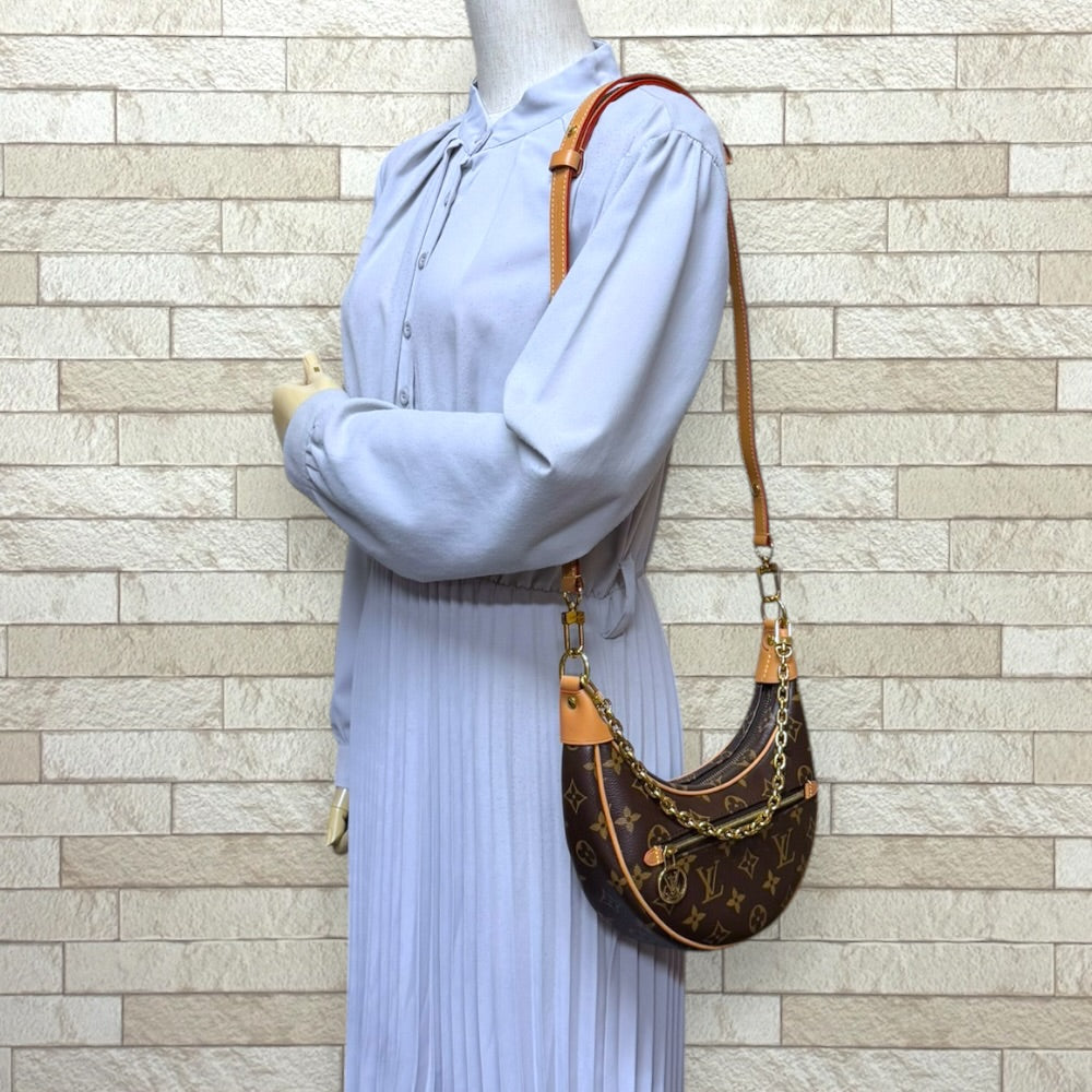 LOUIS VUITTON ルイヴィトン ループ モノグラム ショルダーバッグ 