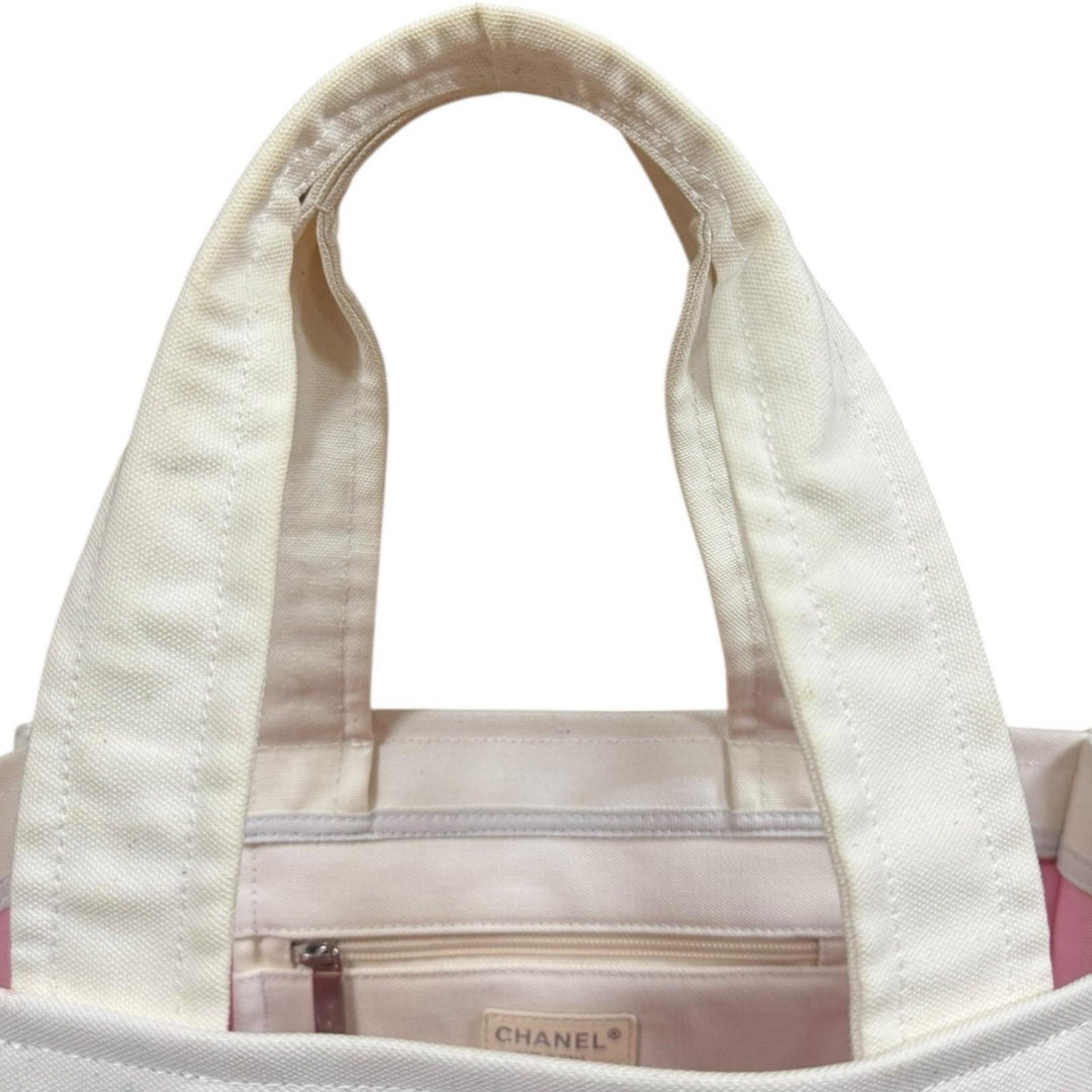 CHANEL シャネルアンリミテッド　クルーズライン　美品　短期出品 CHANEL シャネル マイアミ クルーズライン トートバッグ キャンバス