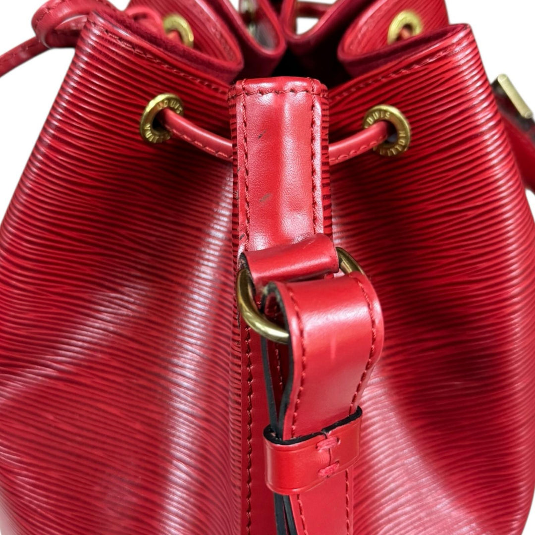 LOUIS VUITTON ルイヴィトン ノエ エピ ショルダーバッグ エピレザー