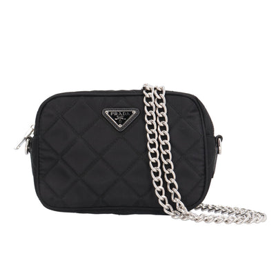 PRADA プラダ キルティングチェーンショルダー ショルダーバッグ