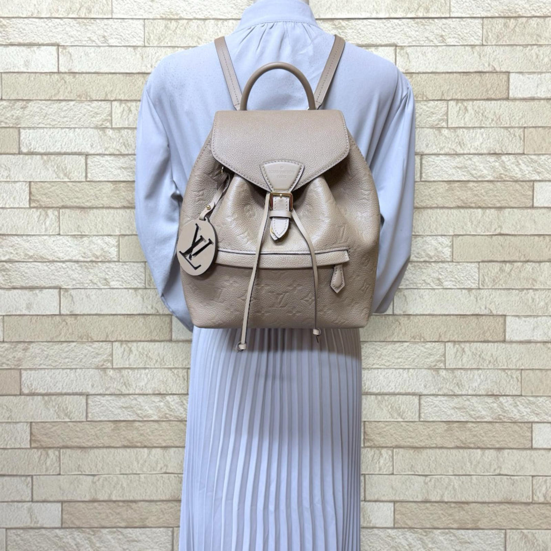 ❣️ルイヴィトン❣️モンスリPM•アンプラントリュック✨デイパック【極上美品】 LOUIS VUITTON ルイヴィトン モンスリPM モノグラムアンプラント