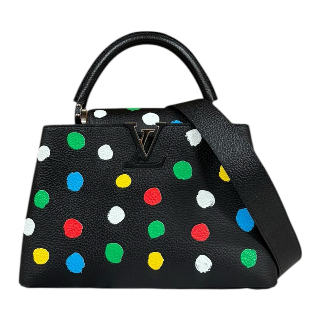 LOUIS VUITTON ルイヴィトン 草間彌生コラボ ドッド柄 カプシーヌMM