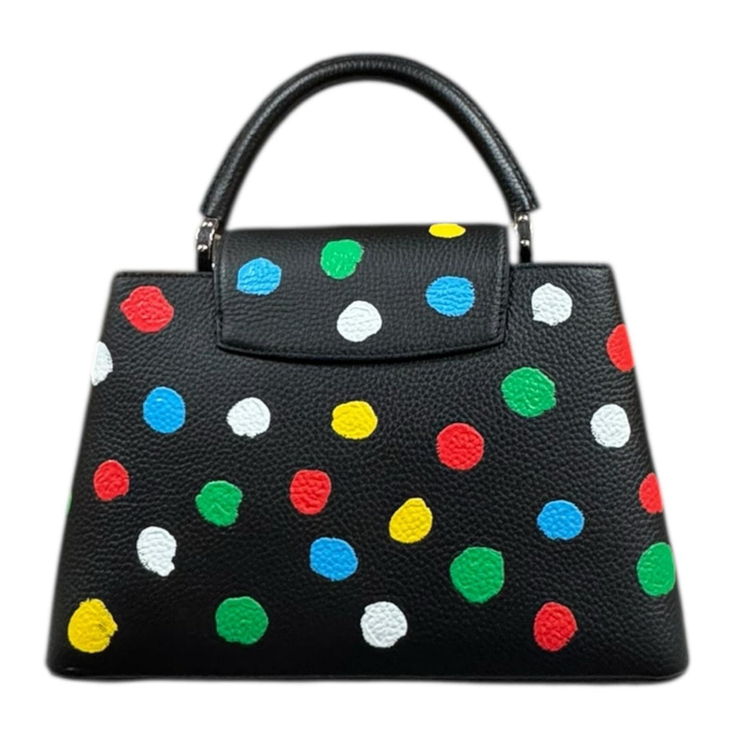 LOUIS VUITTON ルイヴィトン 草間彌生コラボ ドッド柄 カプシーヌMM