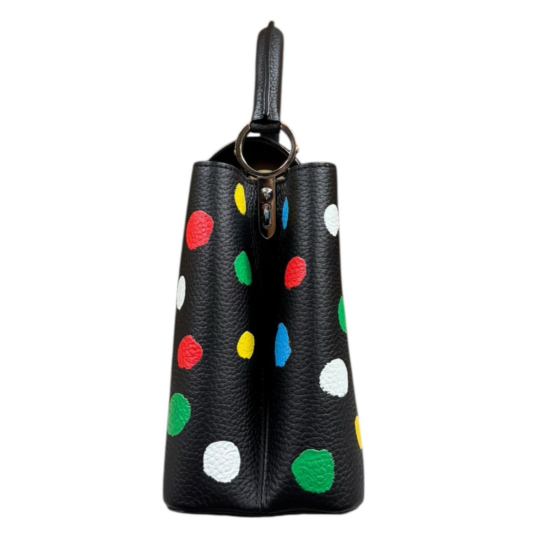 LOUIS VUITTON ルイヴィトン 草間彌生コラボ ドッド柄 カプシーヌMM