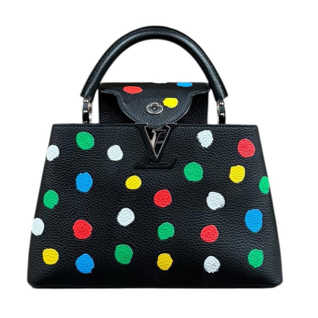 LOUIS VUITTON ルイヴィトン 草間彌生コラボ ドッド柄 カプシーヌMM