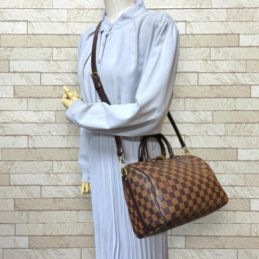 LOUIS VUITTON ルイヴィトン スピーディ25バンドリエール ダミエ 
