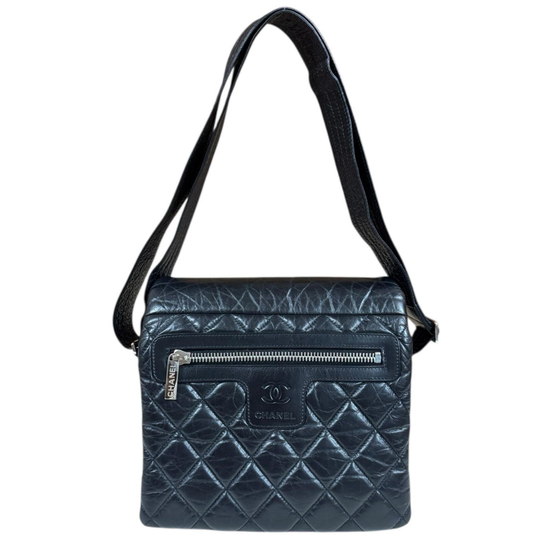 CHANEL シャネル スモール メッセンジャー ショルダーバッグ ココ