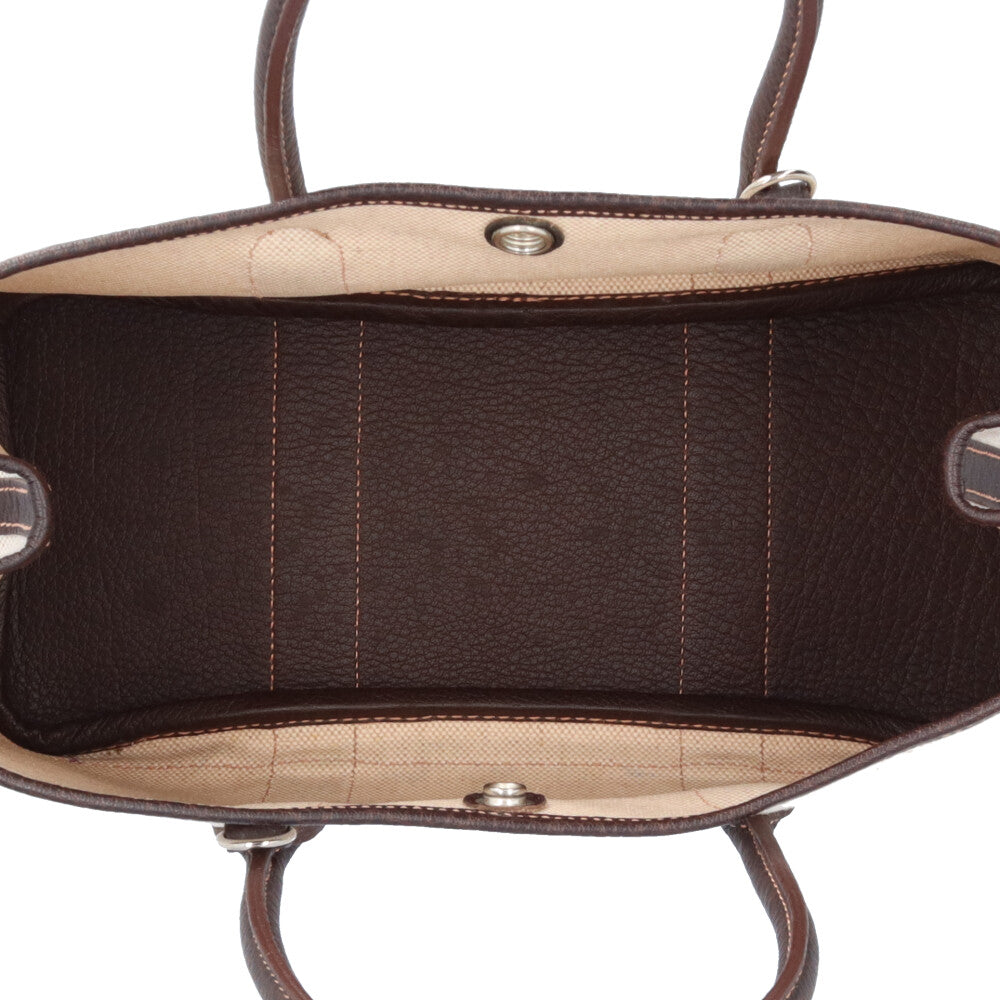 HERMES エルメス ガーデンパーティTPM トートバッグ トワルアッシュ 