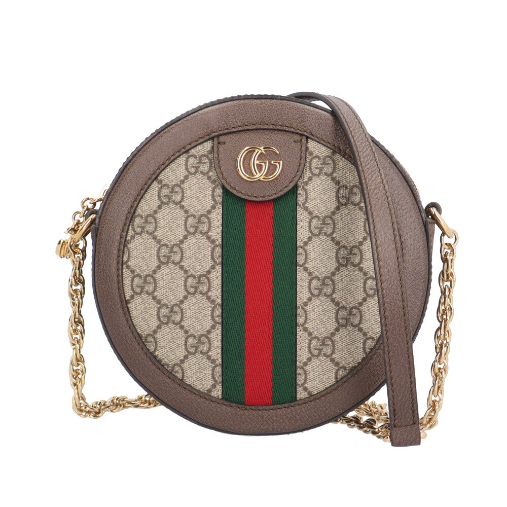 GUCCI グッチ GGミニラウンドショルダーバッグ オフィディア 