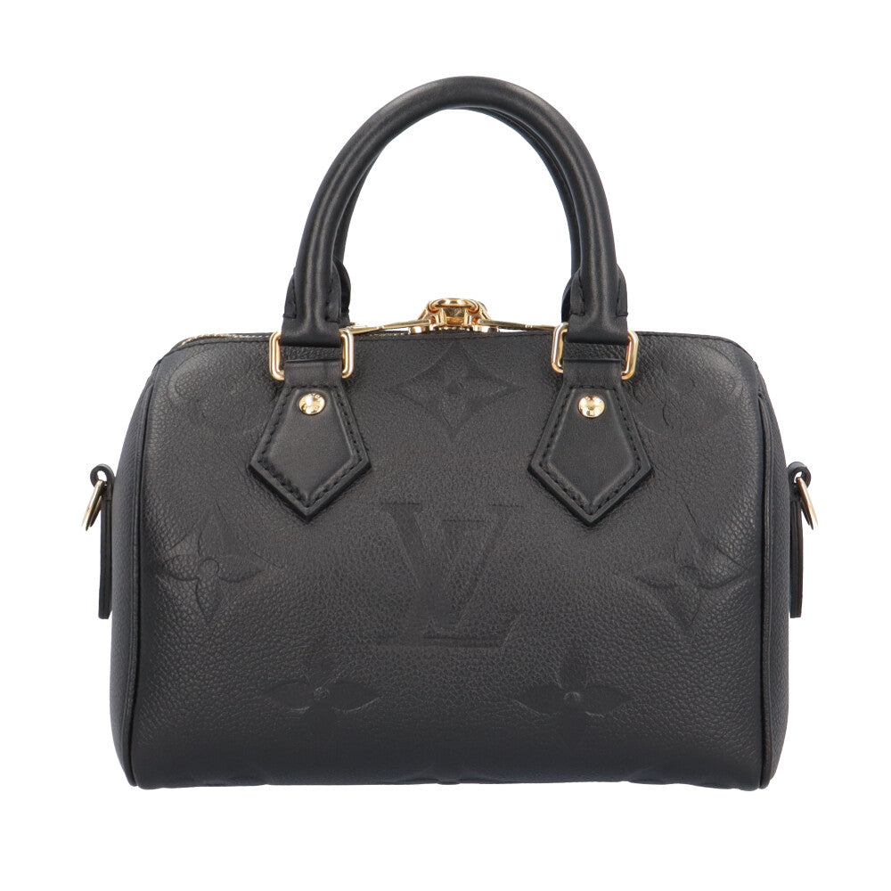 LOUIS VUITTON バンドリエール　アンプラント　スピーディ　黒　20 LOUIS VUITTON ルイヴィトン スピーディバンドリエール20 モノグラム