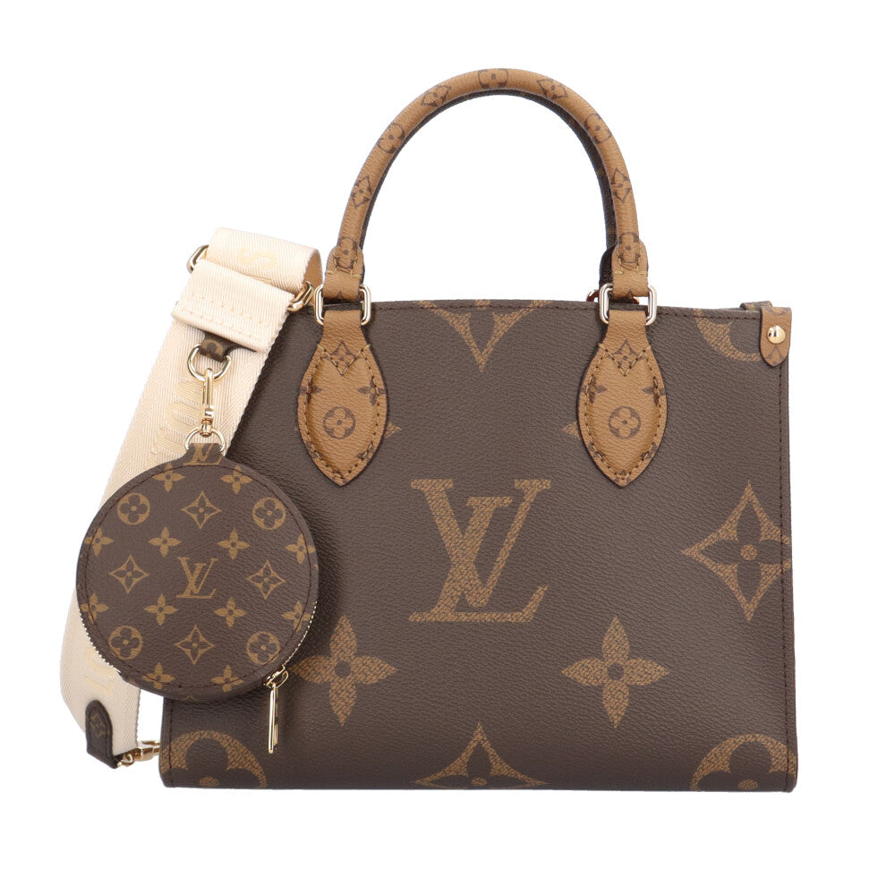 そらいぬ　ルイ・ヴィトン オンザゴー PM モノグラム LOUIS VUITTON ルイヴィトン オンザゴーPM モノグラムジャイアント